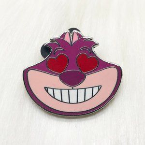 🔮5/$25 Disney Alice in Wonderland Cheshire Cat Emoji Pin‎